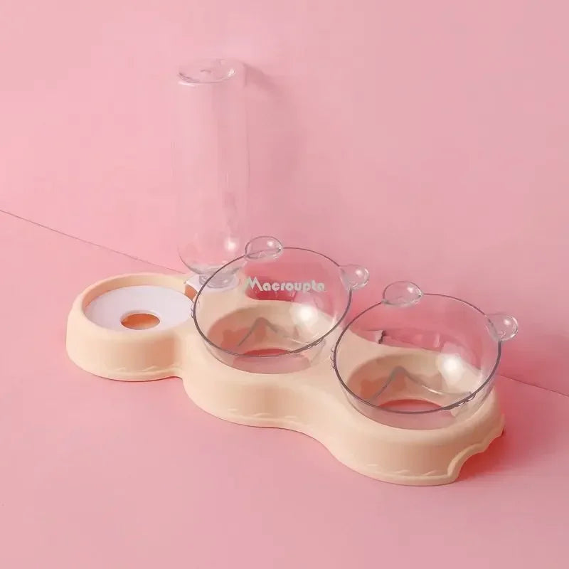 Pet Cat Bowl Feeder