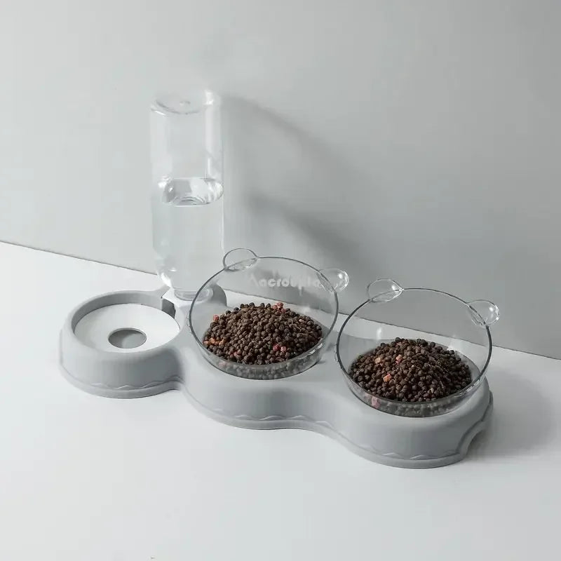 Pet Cat Bowl Feeder