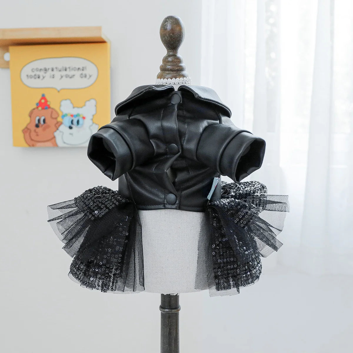 Autumn punk sequin Clothing