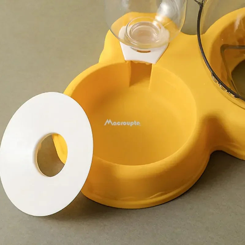 Pet Cat Bowl Feeder